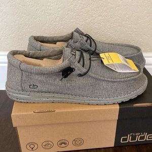 Hey Dude Size 15 New With Box Grey
